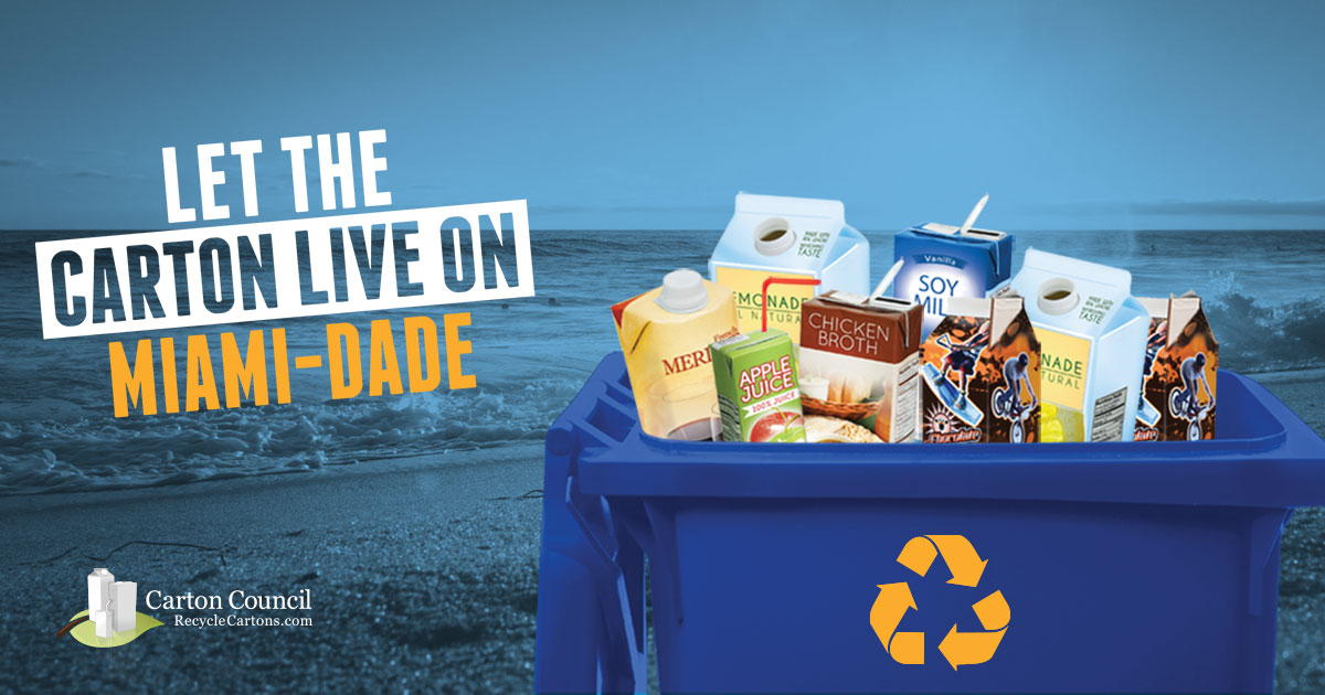 Recycle Your Cartons, Miami-Dade County!
